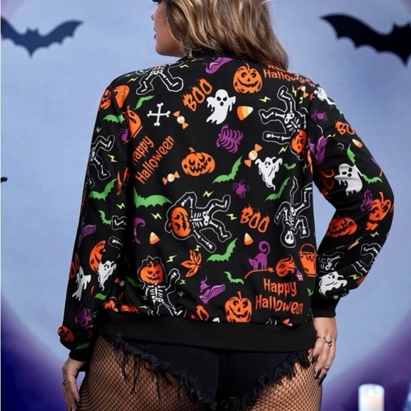 Halloween bomber jacket - Picture 4 of 4
